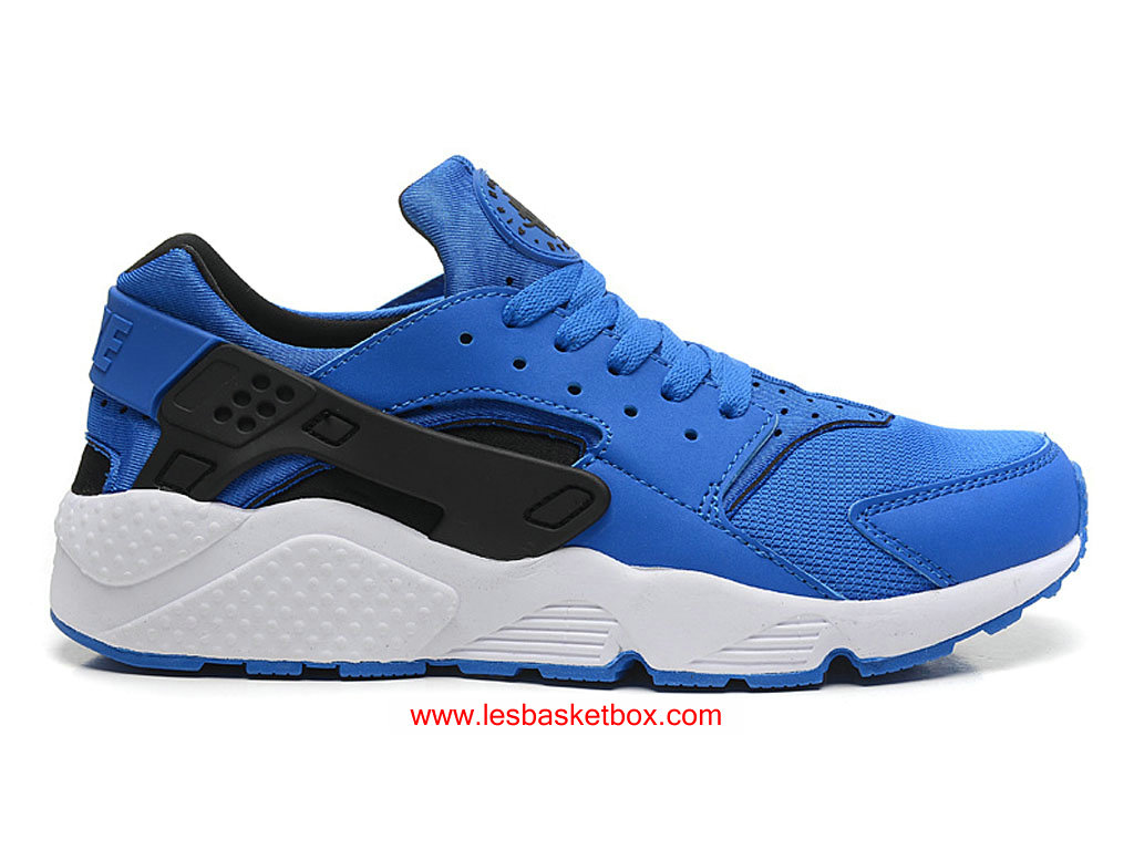 nike huarache bleu et noir