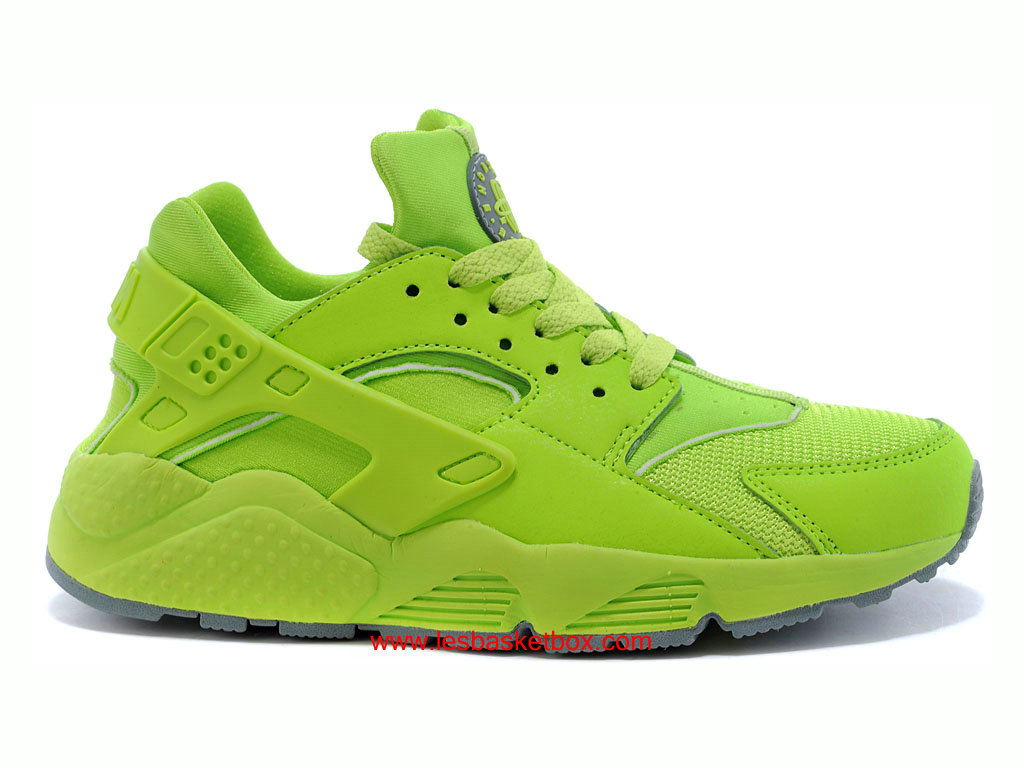 nike huarache femme vert