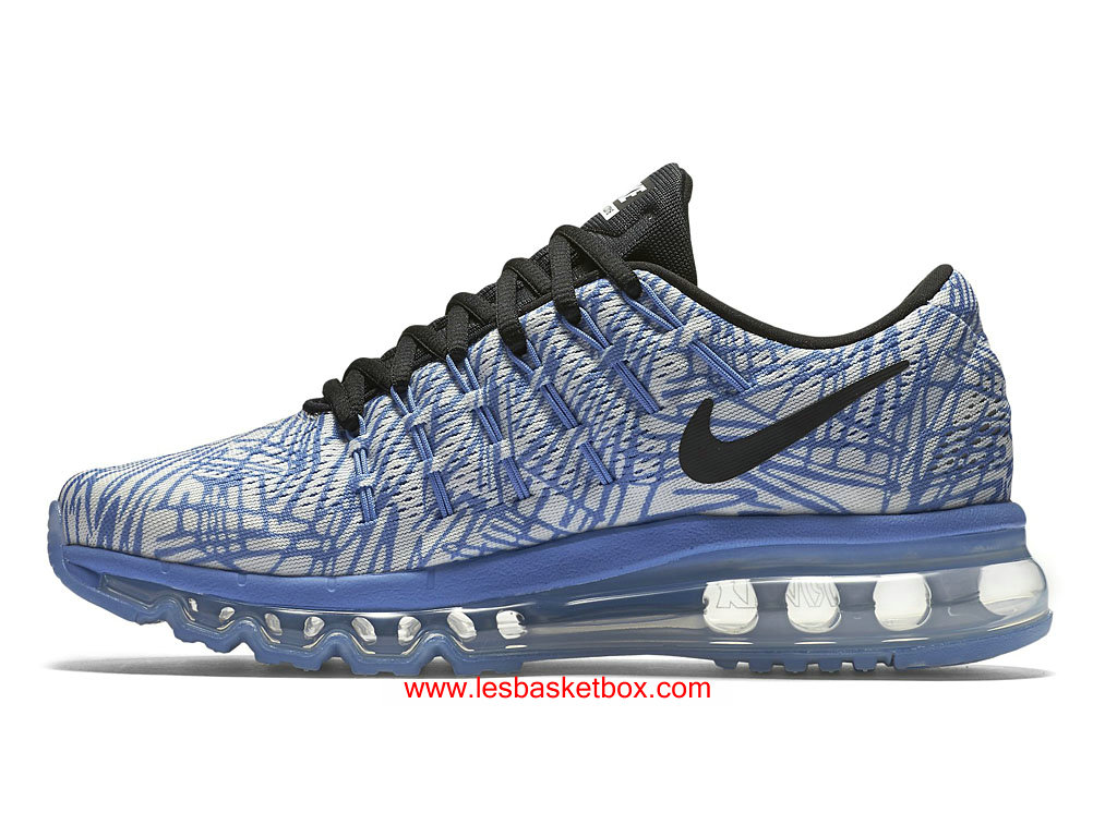 Les Prix Des Nike Air Max 2016 Print Chaussures Blue Gris Pour Femme ... ... Nike Air Max 2016 Print Chaussures Blue Gris Pour Femme 818101-400 ...