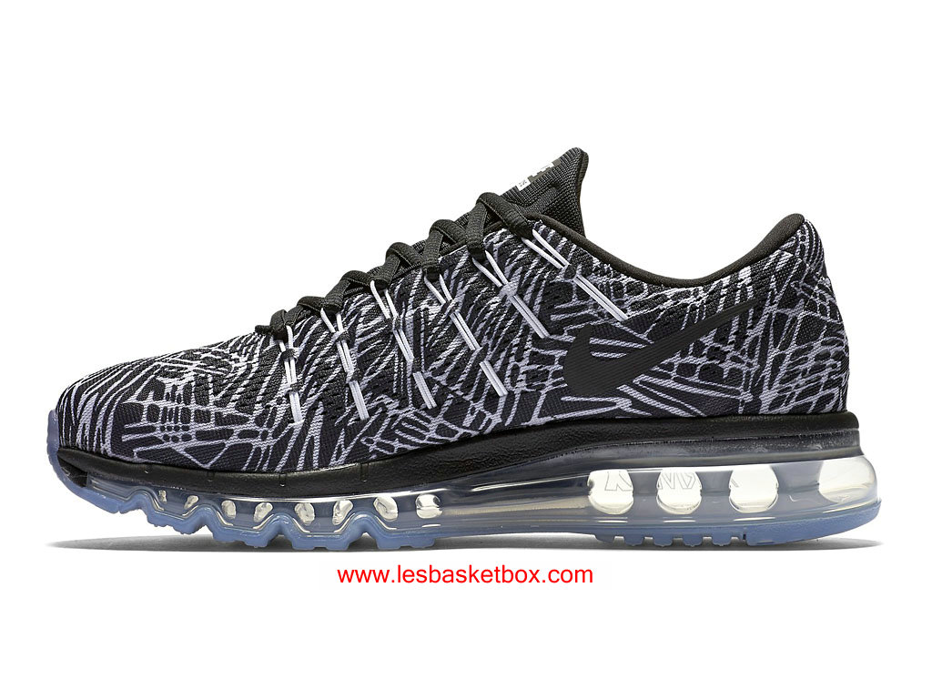 Nouveau Modele Nike Air Max 2016 Print Noir Gris Chussures Pour ... ... Nike Air Max 2016 Print Noir Gris Chussures Pour Femme Pas Cher 818101-100 ...