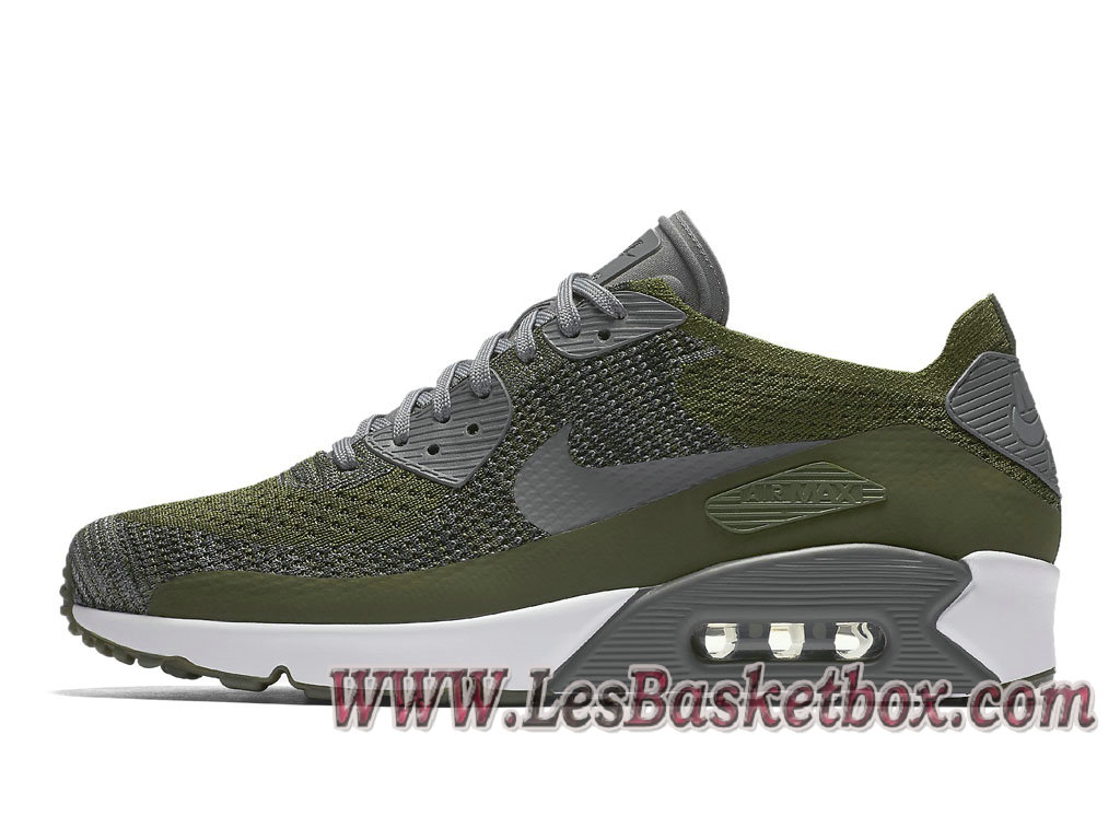 Nike Air Max 90 Ultra Flyknit Dark Gray 875943_300 Chaussures NIke ... Nike Air Max 90 Ultra Flyknit Dark Gray 875943_300 Chaussures NIke Pas cher Pour Homme ...