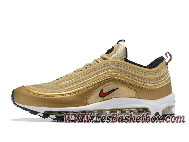 Nike Air Max 97 OG QS Gold 884421_700 Chaussures Officiel prix Nike Pour Homme Or ...