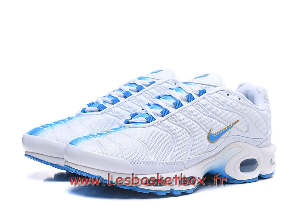 air max blanche et bleu