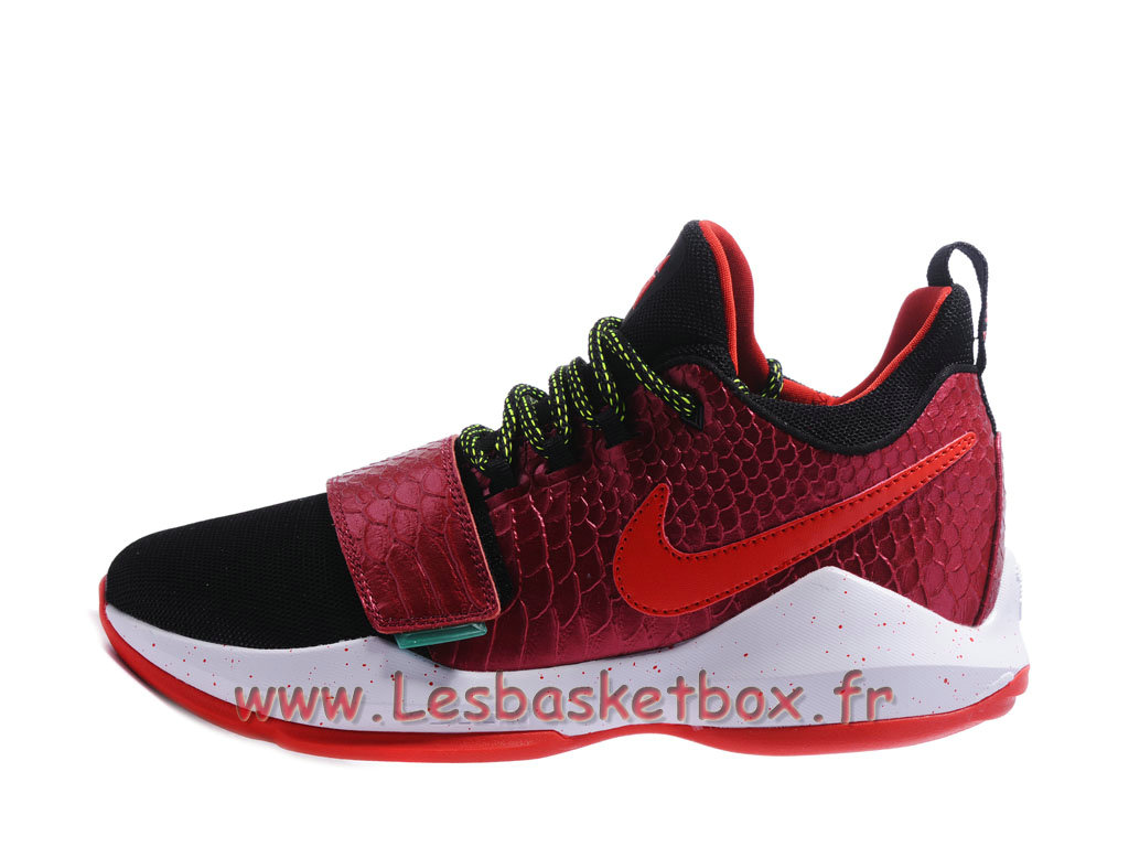 Nike PG1 Chaussures NIke Basket Pour Homme Rouge/Noires - 1710171247 ... Nike PG1 Chaussures NIke Basket Pour Homme Rouge/Noires ...