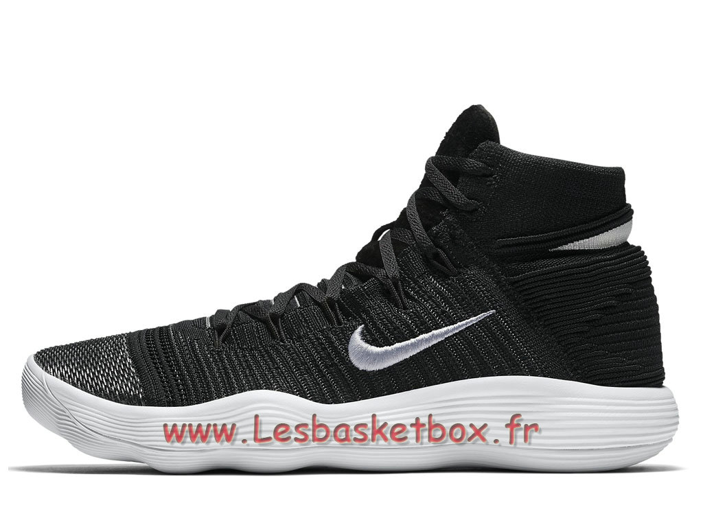 Nike 917726 Hyperdunk Flyknit Black React 001 Chaussures 2017 htsQdCr
