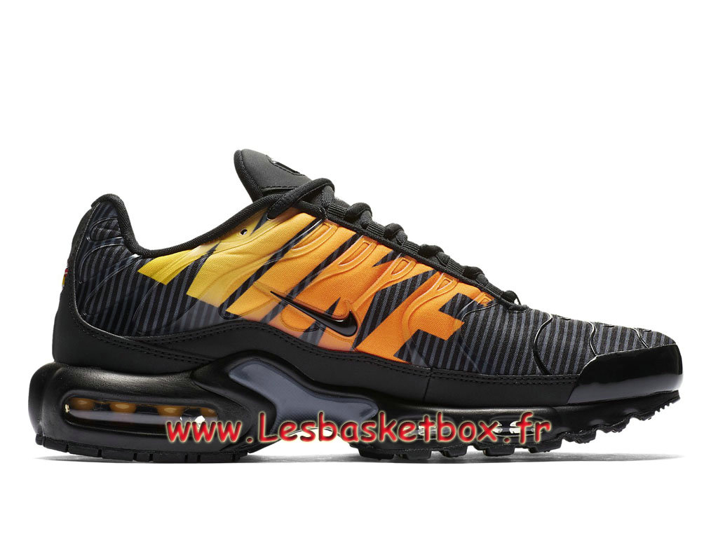 air max plus tn striped black orange