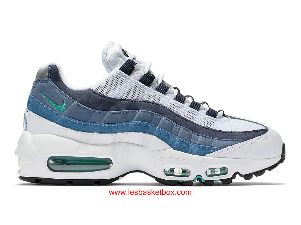 Nike Wmns Air Max 95 OG White Slate Blue 307960-100 Chaussures NIke ... Nike Wmns Air Max 95 OG White Slate Blue 307960-100 Chaussures NIke Prix Pour ...