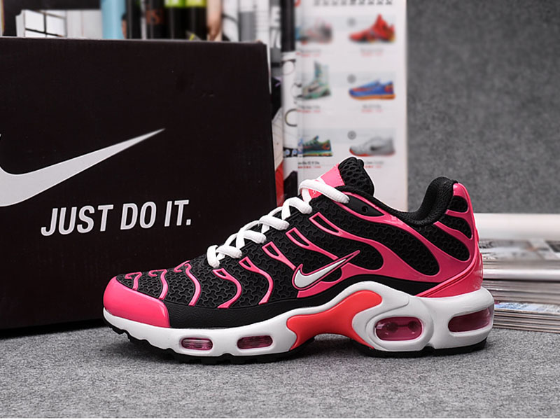 Meilleur Prix Chaussures Nouveau Nike Air Max Tn/Tn Requin Pour ... Nouveau Nike Air Max Tn/Tn Requin Chaussures Pour Femme Noir Rose ...