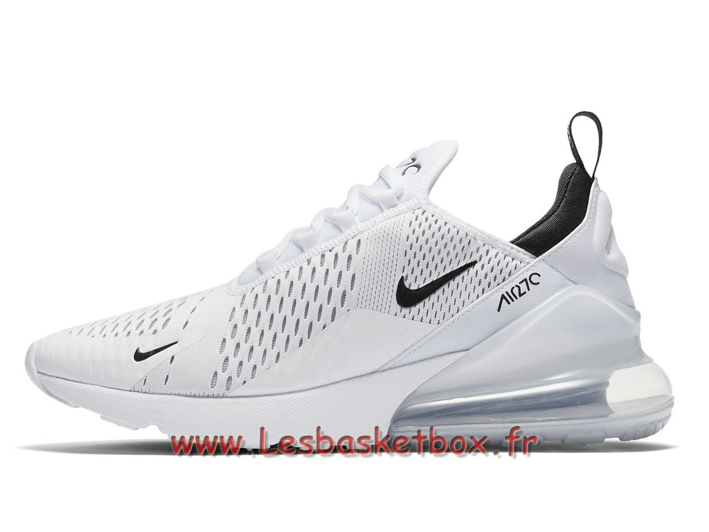 Running Nike Air Max 270 White Bule AH8050_100 Chaussures Nike Basket Pour Homme Blanc