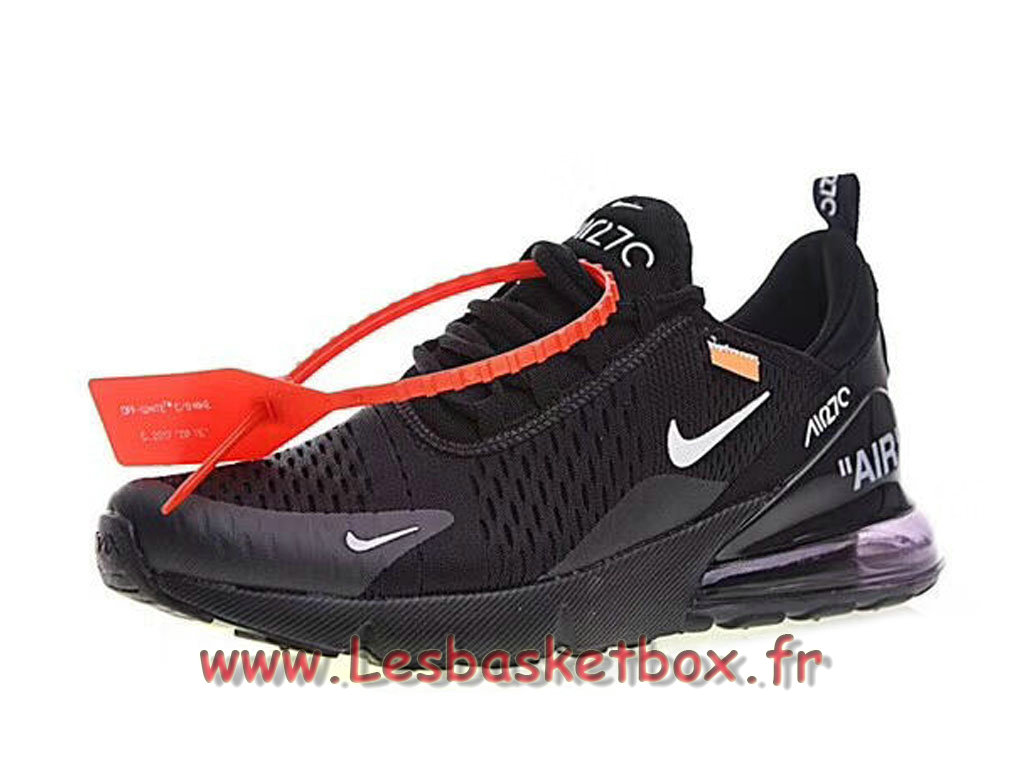 ... Running White Off X Nike Air Max 270 Black White AH8050_002 Chaussures Nike Sportwear pour Homme ...