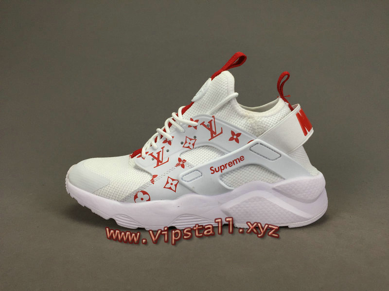 Running X LV Supreme Nike air Huarache Ultra Blanc Chaussures Supreme Nike Urh Pour Homme ...