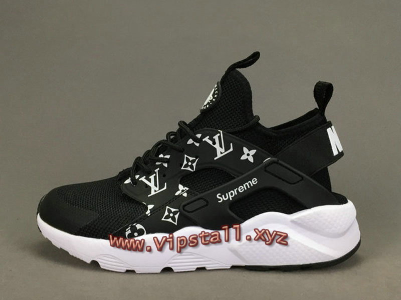 Running X LV Supreme Nike air Huarache Ultra Noires Chaussures Supreme Nike Urh Pour Homme ...